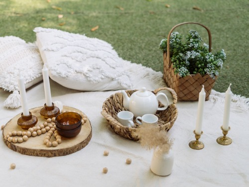 Im Freien stylisch unterwegs